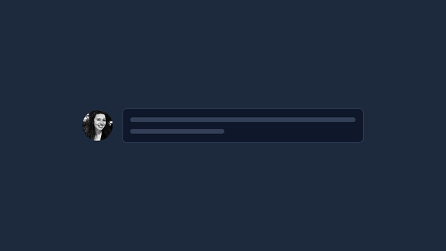 ChatMessage preview