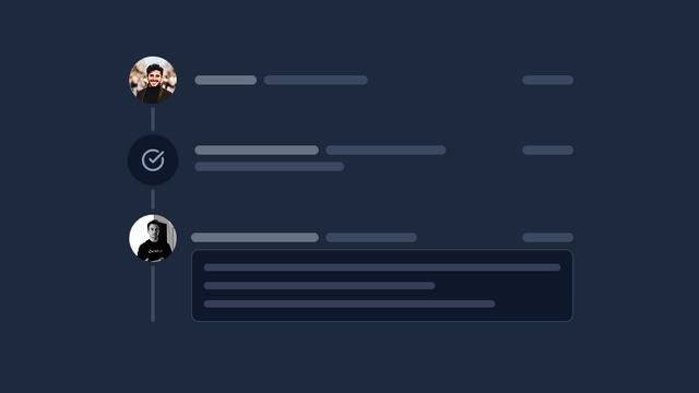 Timeline preview